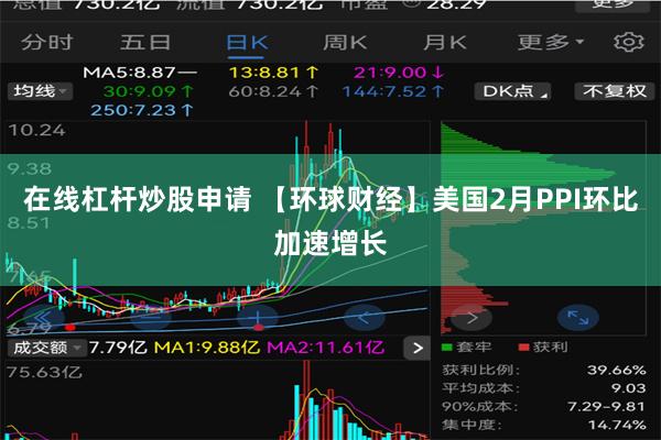 在线杠杆炒股申请 【环球财经】美国2月PPI环比加速增长