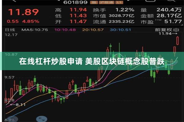 在线杠杆炒股申请 美股区块链概念股普跌